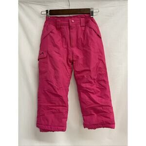 Girls Snow Pants Vertical 9 Heavyweight Snow Pants Youth Medium 10/12 Hot Pink